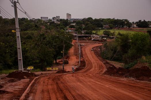 Obra de duplicação da Avenida Guaporé está em 55,52%, em Paranavaí